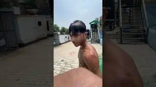 Ye kya ho gya water park mai 🤯.   #parkour #xrun #trending #shorts