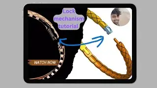 CHANEL Coco crush bracelet lock mechanism tutorial #cocochanel