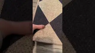 The cutest, washable checkered jute rug for fall #rugs #washablerug #home #homedecor #diy #lahome