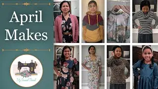 April Makes  - sewing vlog