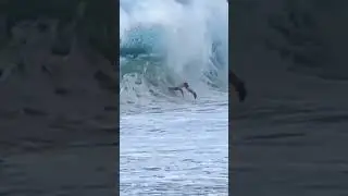 Wipe Out!! #shorebreak #waves #shortvideo