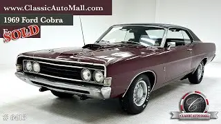 Rare 1969 Ford Cobra VIDEO - Sold -Consignments at Classic Auto Mall, Morgantown PA #classicautomall