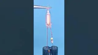Zero watt bulb for AC voltage ⚡ #voltage #experiment #shorts