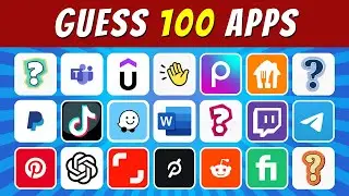 Guess 100 Application Logos In 3 Seconds - 100 Famous Apps Logos From Easy to Very Hard