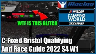 *Horrible Glitch* Iracing Trucks Guide to Bristol Qualifying and Race