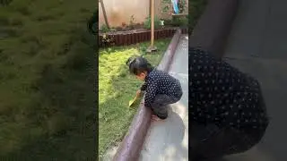 K for Kite🪁👶🏻&hearts;️😘🌈🧿#cutebaby#playing#kite#garden#kforkite#viral#shorts#views#trending#reels#fun
