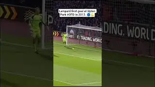 Lampard first goal on victory at Upton Park #OTD in 2013. 🔵💪 #youtubeshorts #chelsea #instagram