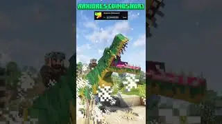 Minecraft Prehistoric Mods #2 #shorts #minecraft