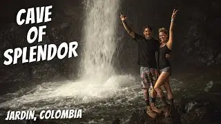 Hiking to the Cave of Splendor | Hidden Waterfall Adventure in Jard&iacute;n, Colombia 🇨🇴