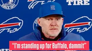 Bills Sean McDermott Mad at Refs After Controversial Broncos Loss | Standing up for Buffalo Dammit 