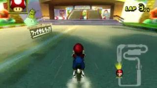 マリオカートWii タイムアタック - ココナッツモール