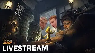Little Nightmares: 2 SPOOKY 4 ME | TripleJump Live