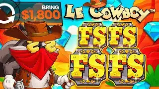 I brought $1,800 to LE COWBOY and did BIG SPINS!