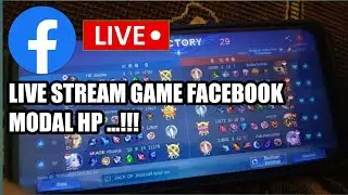 Cara Live Stream Game Facebook Dengan HP #tutorial #smartphone #facebook