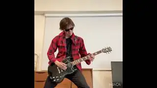 【What Happened To You？】#shorts #the #offspring #cover #guitar #solo #new #angle 💀☠️😎