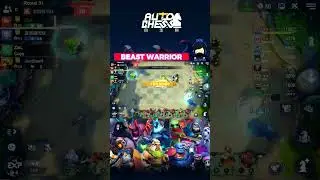 BEAST WARRIOR LAST MATCH AUTO SURREND #shortvideo #gaming #gamingvideos #autochess #chess #mlbb