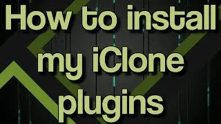 How to install my iClone plugins