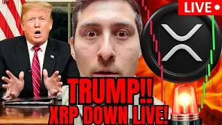XRP WATCH! TRUMP SPEAKS LIVE NOW. Crypto News
