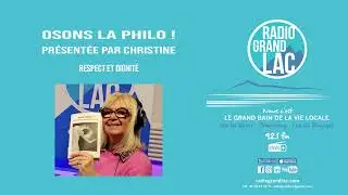 Osons la philo ! - Respect et Dignit&eacute; - 27 / 11 / 2025