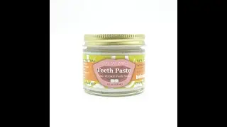Xylitol prevents cavities!  BALM! Baby ZERO Waste * Plastic Free * Tooth Paste - Dentist Recommended