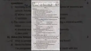 unit test first 2025 26 pdhma question paper 10th science 1,2