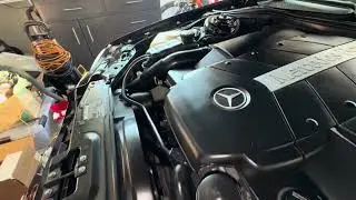2001 Mercedes Benz CL500 cold start video- San Francisco California