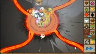 BTD5 level hard - Mount Magma