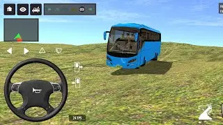Euro Bus Driving Game Public Transportation 2024 -  Indonesia Bus Simulator Android Gameplay #640
