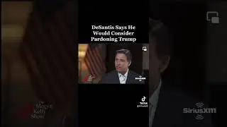 DeSantis Says He Would Consider Pardoning Trump #desantis #trump