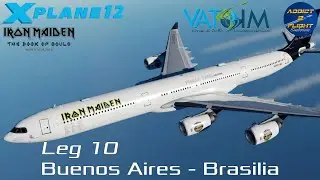 X-Plane 12 | Toliss A340-600 &ldquo;Ed Force One&rdquo; | 