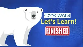 Let's Learn! Core Word 