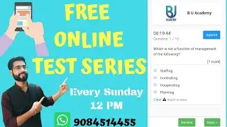 FREE ONLINE TEST SERIES | CBSE BOARD | CLASS-12TH | 20 MARKS MCQ'S |2020 |ECONOMICS|BUSINESS STUDIES