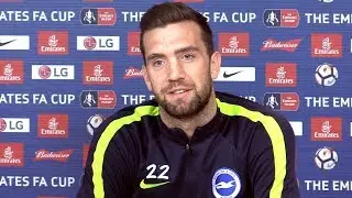 Shane Duffy Full Pre-Match Press Conference - Manchester United v Brighton - FA Cup