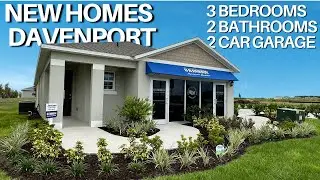NEW 3 Bedroom FLORIDA HOMES FOR SALE in Davenport Florida #newconstructionhomes
