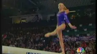 Nastia Liukin 2007 World Championships AA Balance Beam (USA)