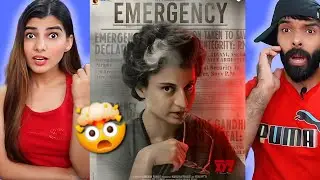 EMERGENCY | Official Trailer REACTION! | Kangana Ranaut