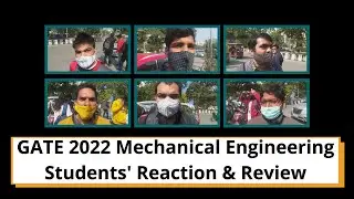 GATE 2022 Mechanical Students' Reactions and Reviews