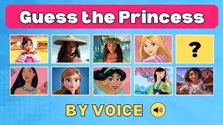 Guess The Disney Princess by Voice Quiz