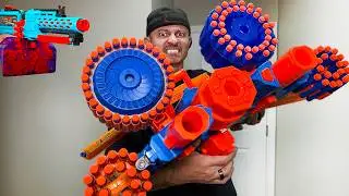 Война бластеров Nerf: противостояние ребёнка и папы (Фильм 2)