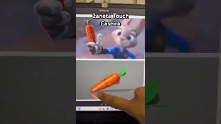 Como fazer Caneta Touch Caseira! ✍🏻 #comofazer #diy #zootopia #artedigital #art