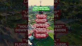 Free Christmas events in Orlando this weekend 👀🎄 #orlando #orlandoflorida #christmas