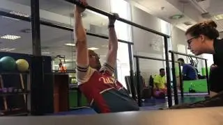 T4 spinal cord injury workout