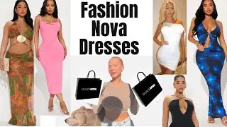 HUGE FASHION NOVA DRESS HAUL | Maxi,Midi & Mini Dresses