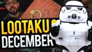 FIGHT FOR CHICKEN ROLLS - Lootaku Unboxing - December 2015 | Weasel Unboxing