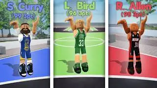 When The BEST NBA SHOOTERS Pull Up To Roblox Basketball | Practical Basketball