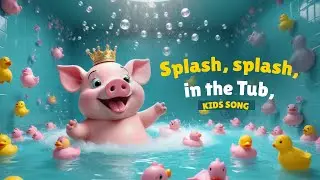Splash Splash in the Tub Kids Song | Nursery Rhyme | Polo Pal Rhymes #kidsvideo #kidssong