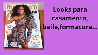 Folheando a revista manequim edição 786.