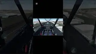 Butter landing and parking in the piper super cub. #xplane #pipercub