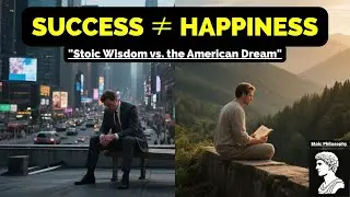 Why Success in America Feels Empty in 2025 (Stoic Philosophy)