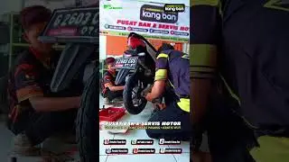 🚀 Ganti Ban & Perawatan Motor Paling Kece Cuma di Bengkel KANG BAN Cabang Bumiayu! 🛵​